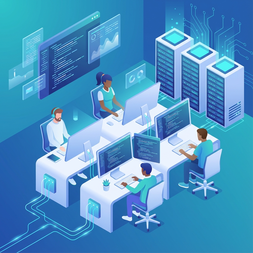 Sanmarge Team Collaborating